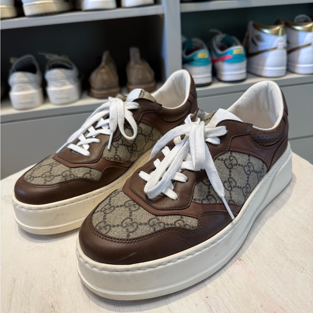 Gucci GG 2023 Supreme Sneaker Beige Size  9 (UK) 10 US